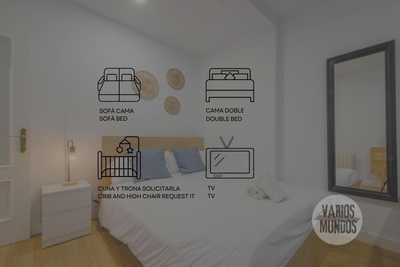 Calle Regueros Loft Para 3Pax En Pleno Chueca มาดริด ภายนอก รูปภาพ